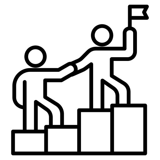 Symbol coachingu rozwojowego – wsparcie 1 na 1